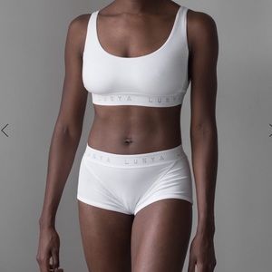 Lunya Siro Modal Bralette and Sleep Brief MED